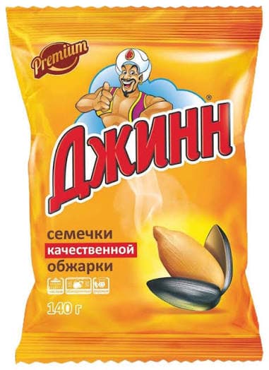 Семечки подсолнечника «Джин Премиум» (140 г)