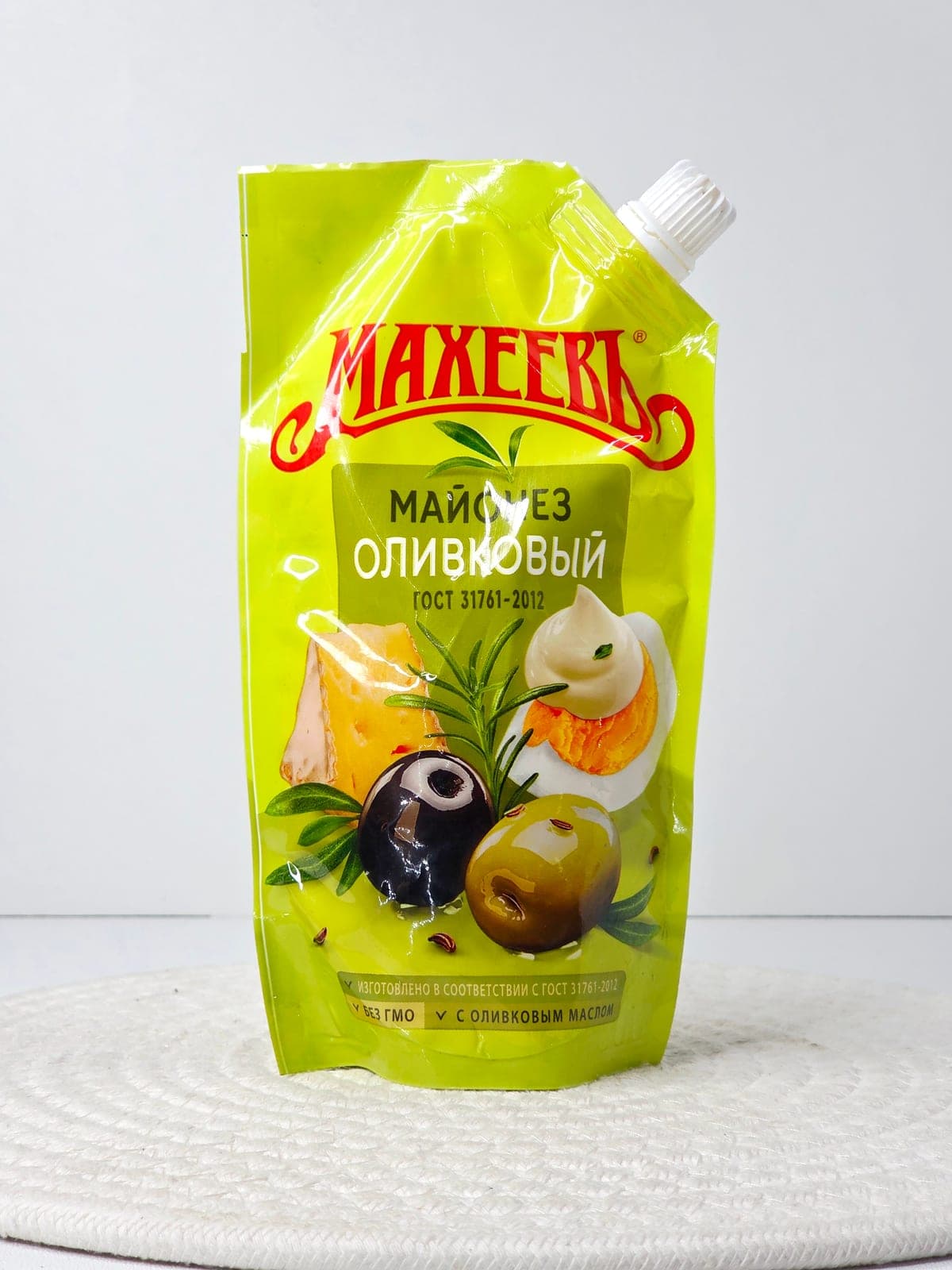 Майонез «Махеевъ» Оливковый, 67%, 190 г