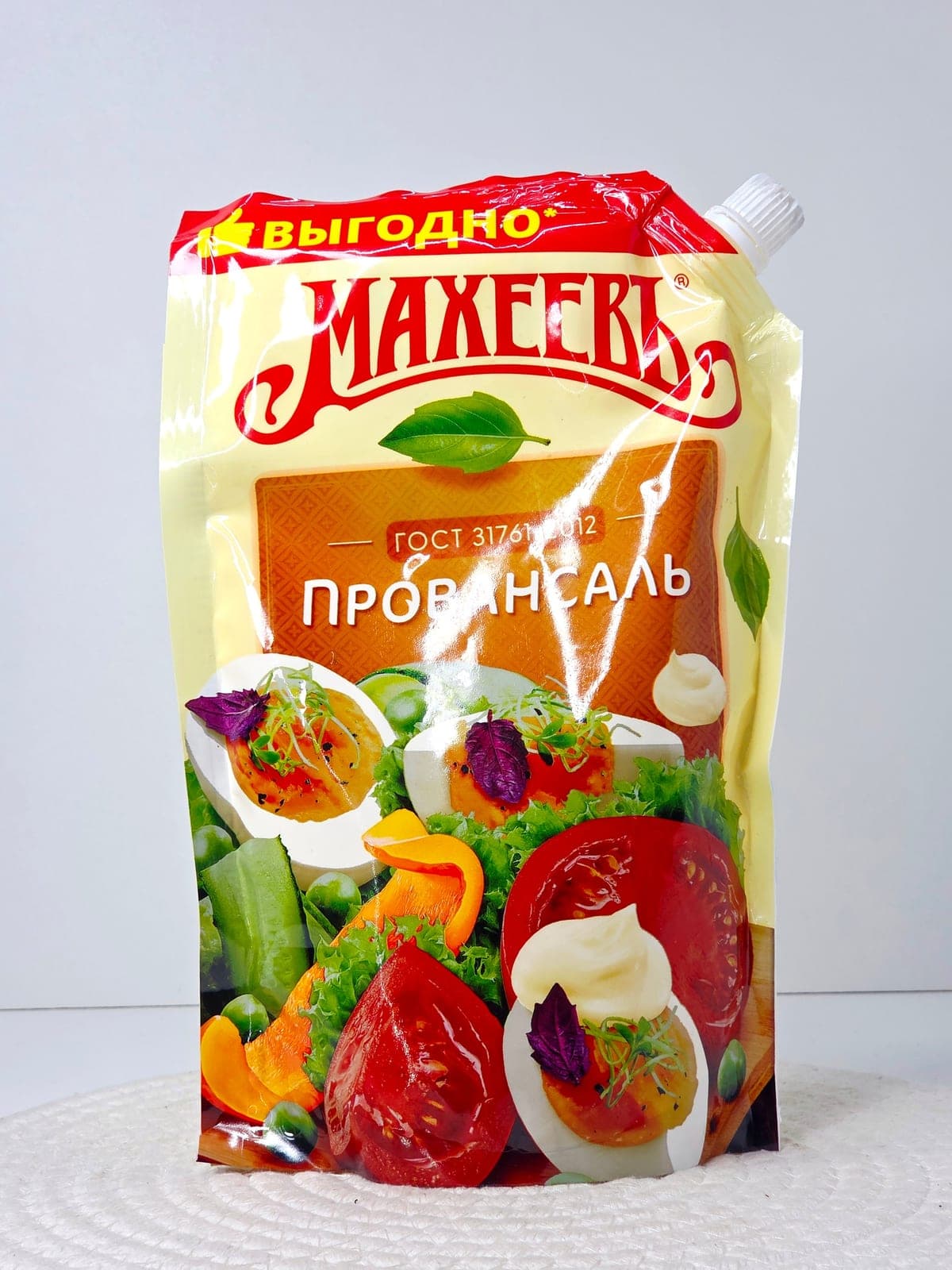 Майонез «Махеевъ» Провансаль жёлтый, 770 г/800 мл