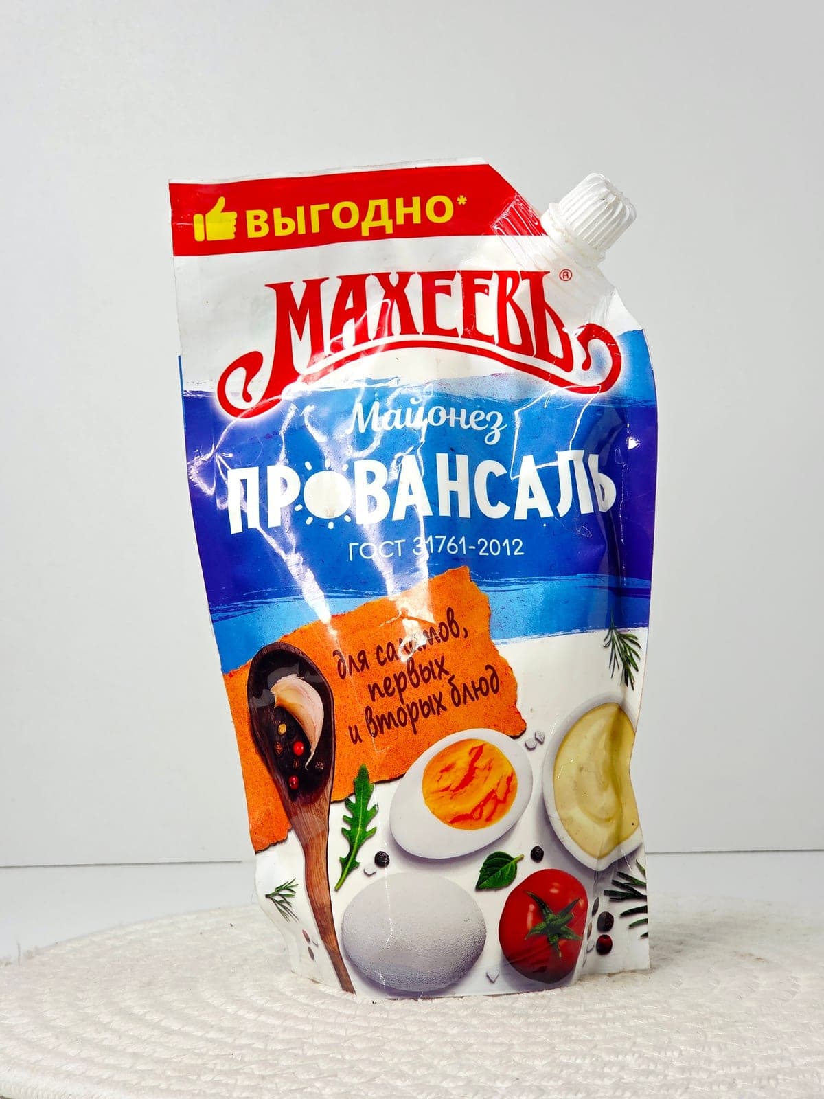 Майонез «Махеевъ» Провансаль белый, 380г