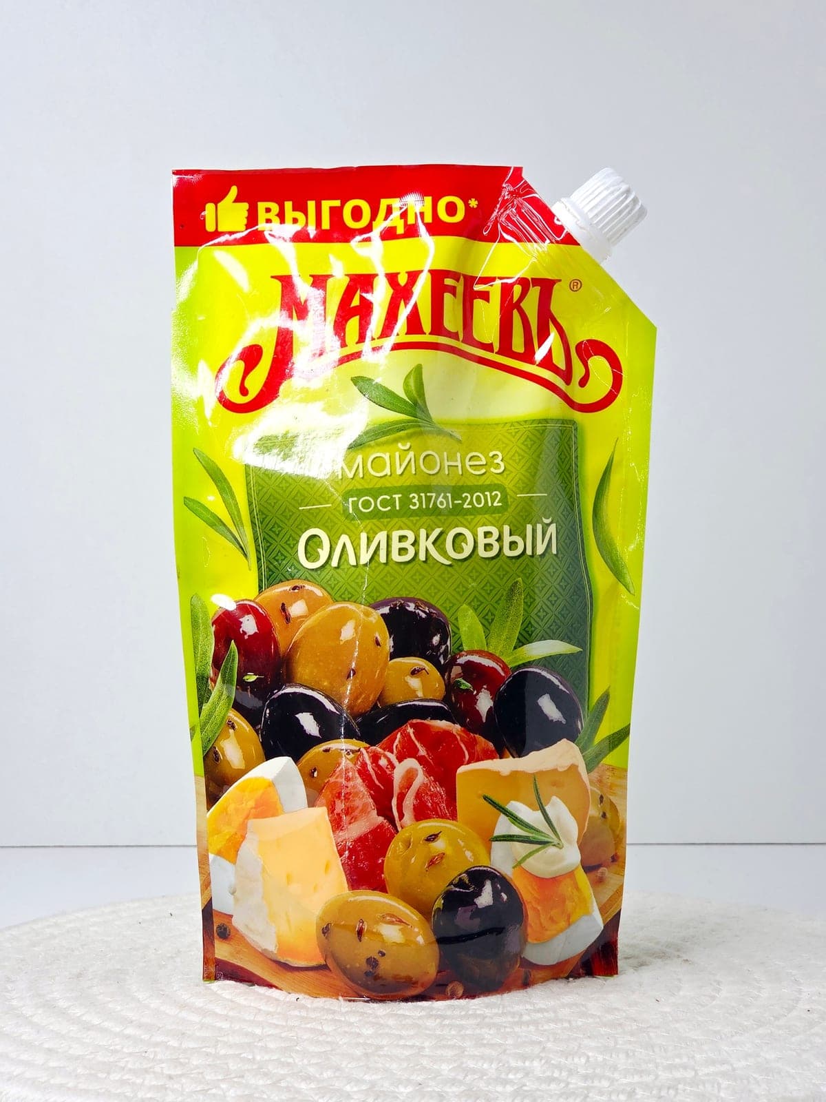 Майонез «Махеевъ» Оливковый, 50,5%, 380 г