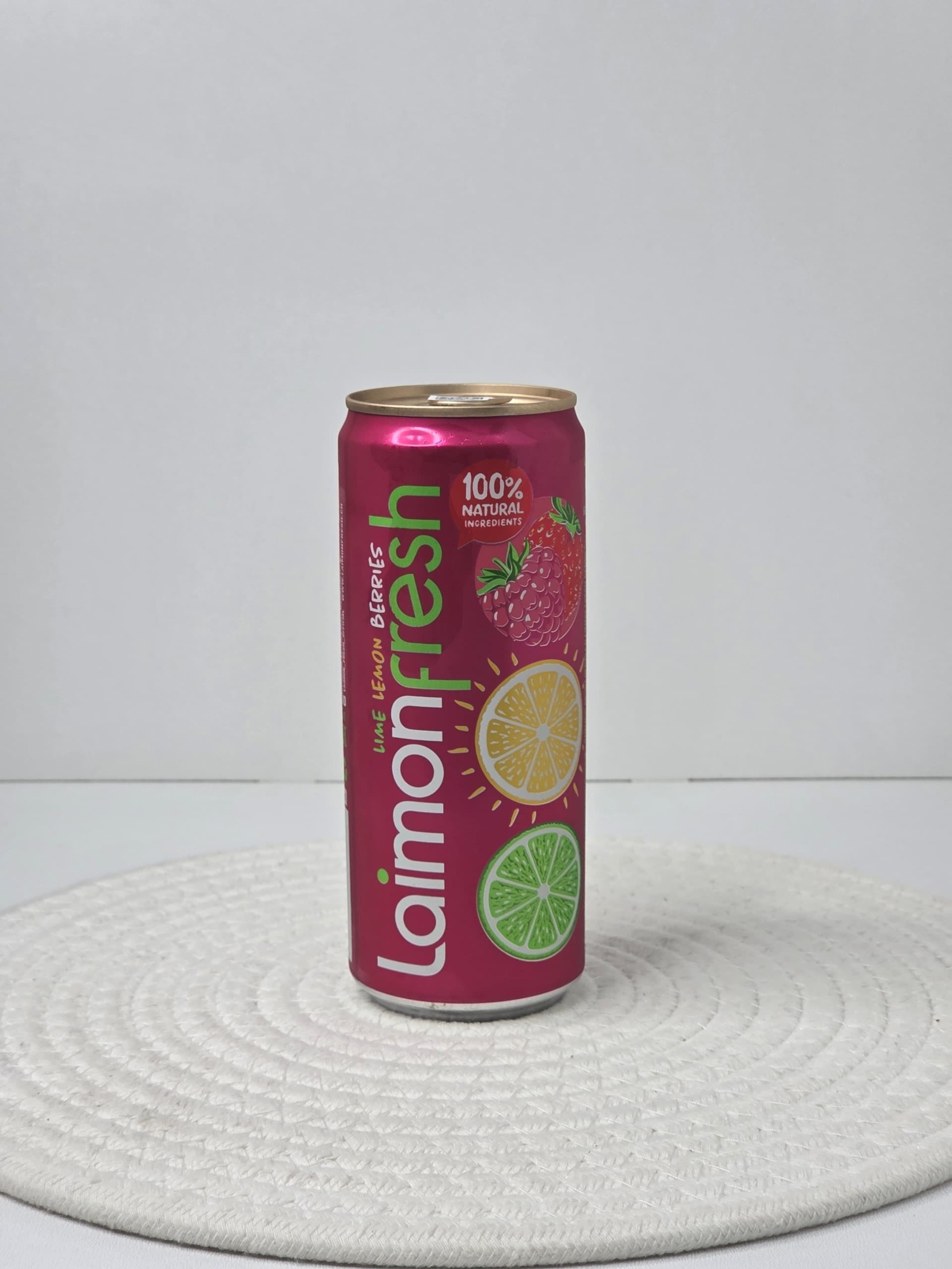 Безалкогольный газированный напиток Laimon Fresh "Lime Lemon Berrie"s