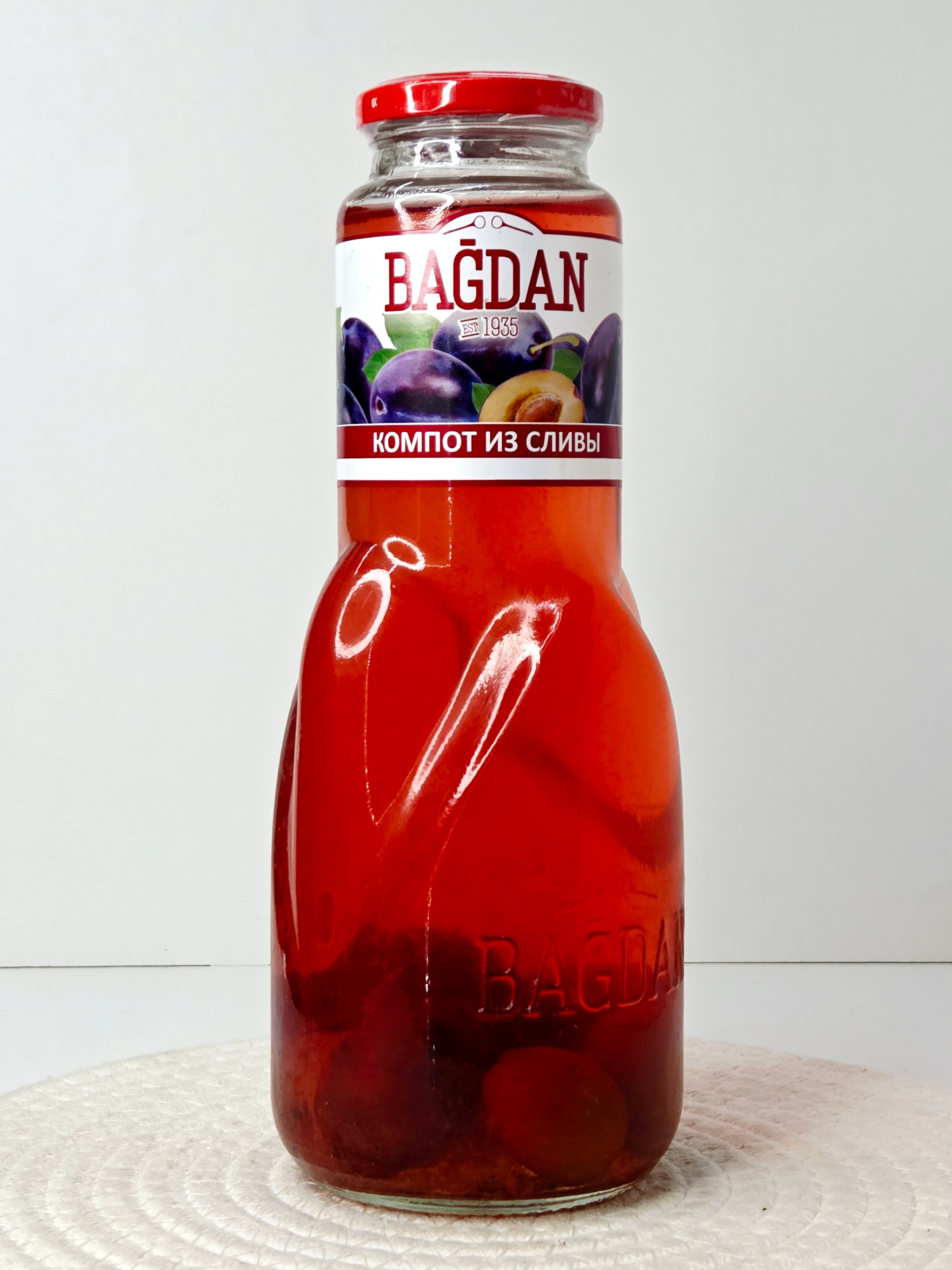 Компот Bagdan, из сливы