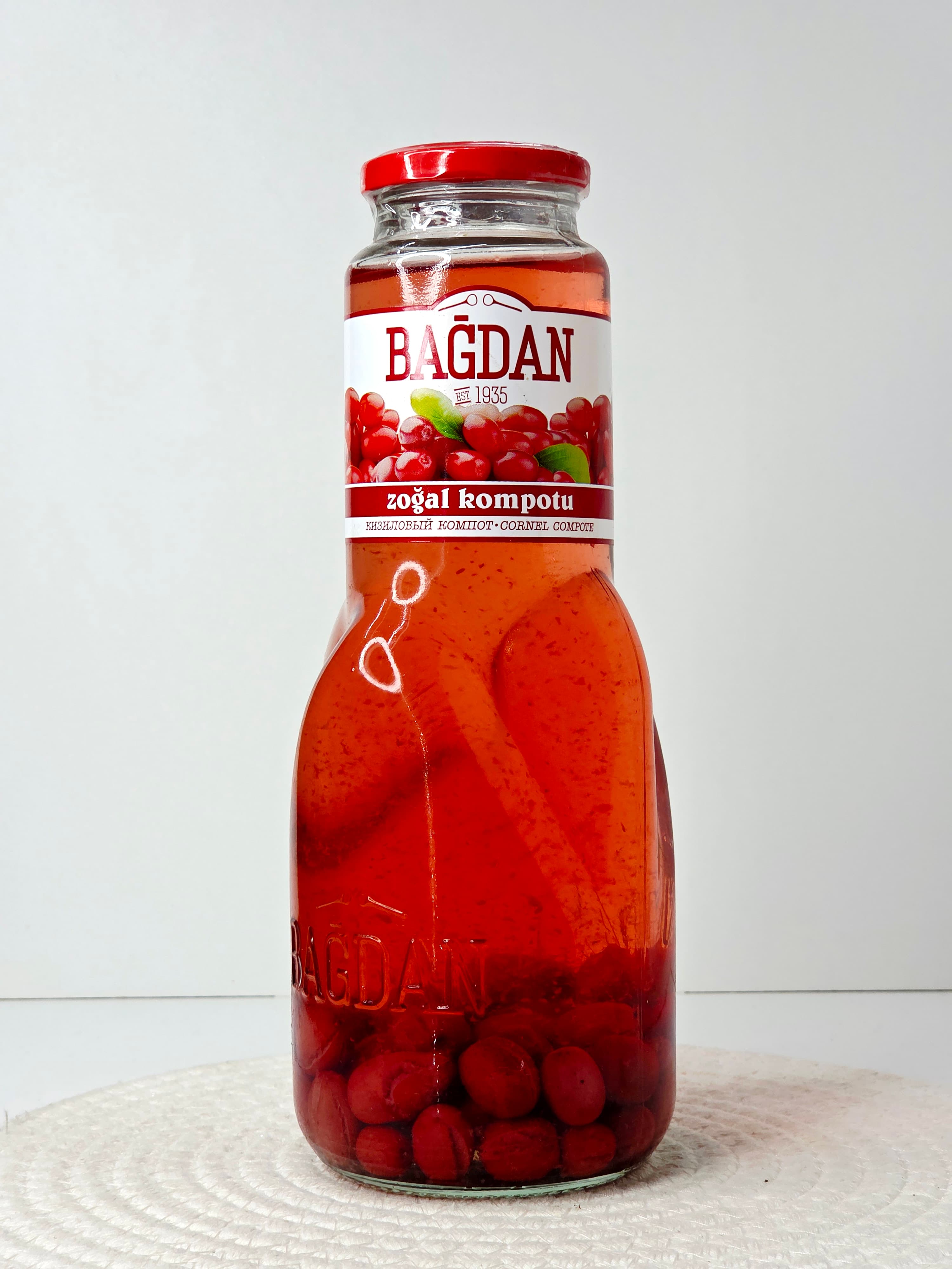 Компот Bagdan, кизиловый