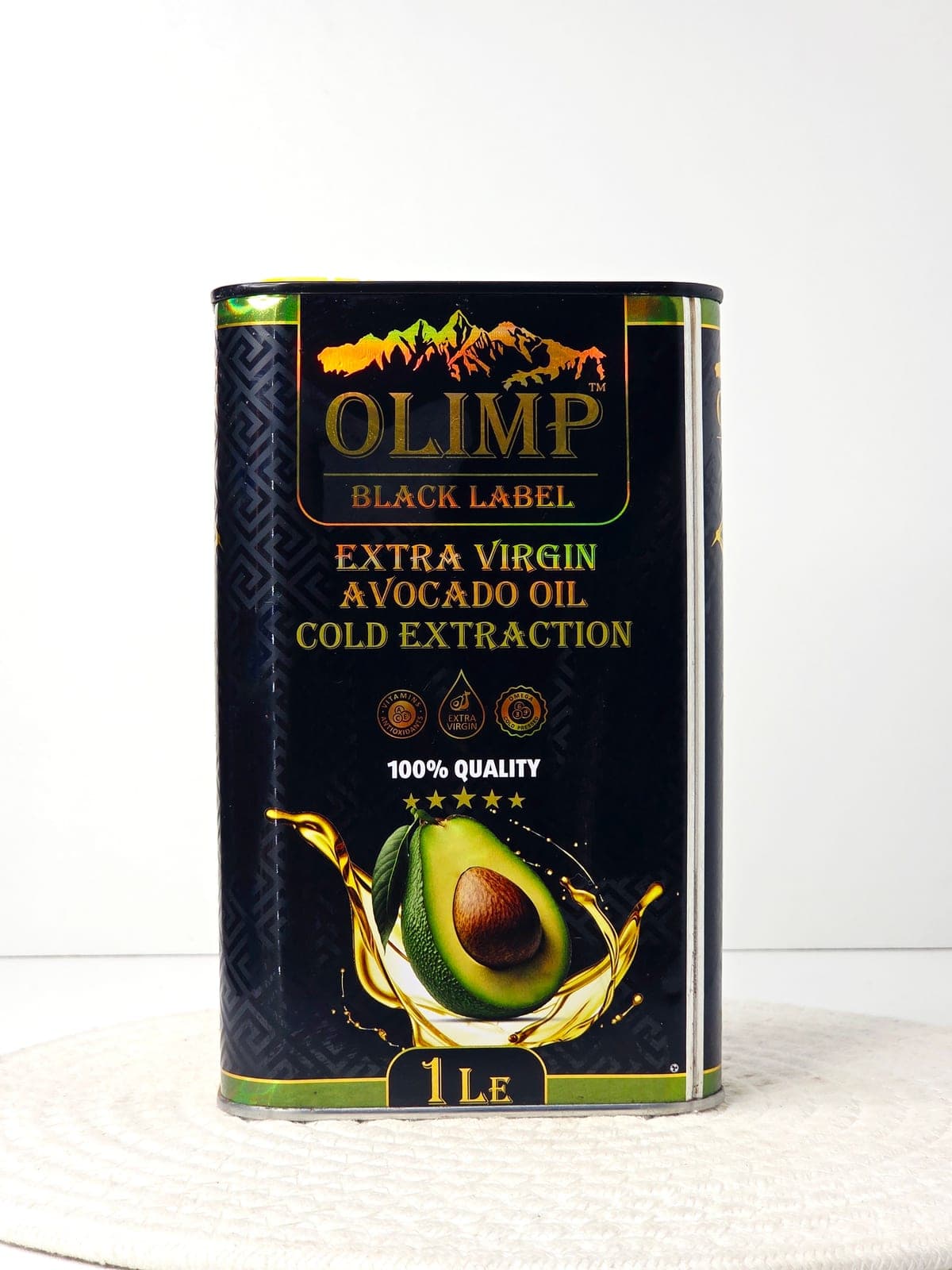 Масло авокадо Olimp Black Label Extra Virgin, 1 л